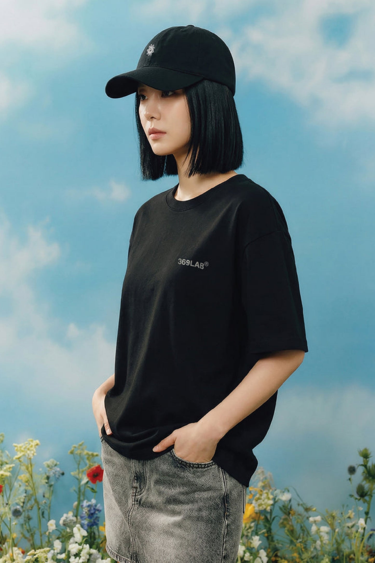 369 LAB MONO MINI BABY FLOWER CAP