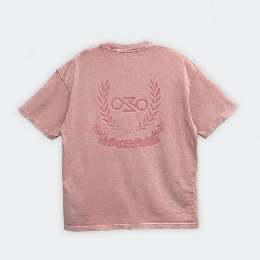 369 LAB TONAL BAY LEAF PRINT TEE