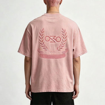 369 LAB TONAL BAY LEAF PRINT TEE