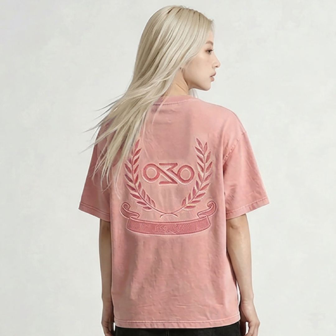 369 LAB TONAL BAY LEAF PRINT TEE