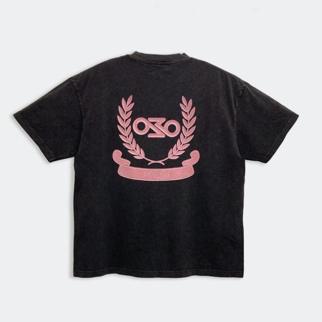 369 LAB TONAL BAY LEAF PRINT TEE