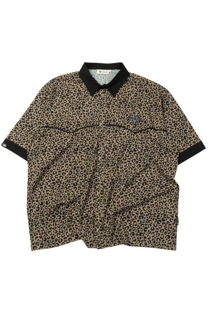 FAIRFAX WESTEN LEAPARD PRINT SHIRT