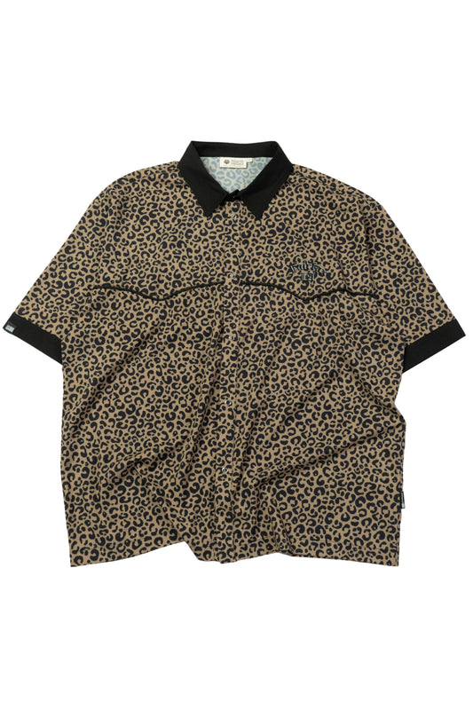 FAIRFAX WESTEN LEAPARD PRINT SHIRT