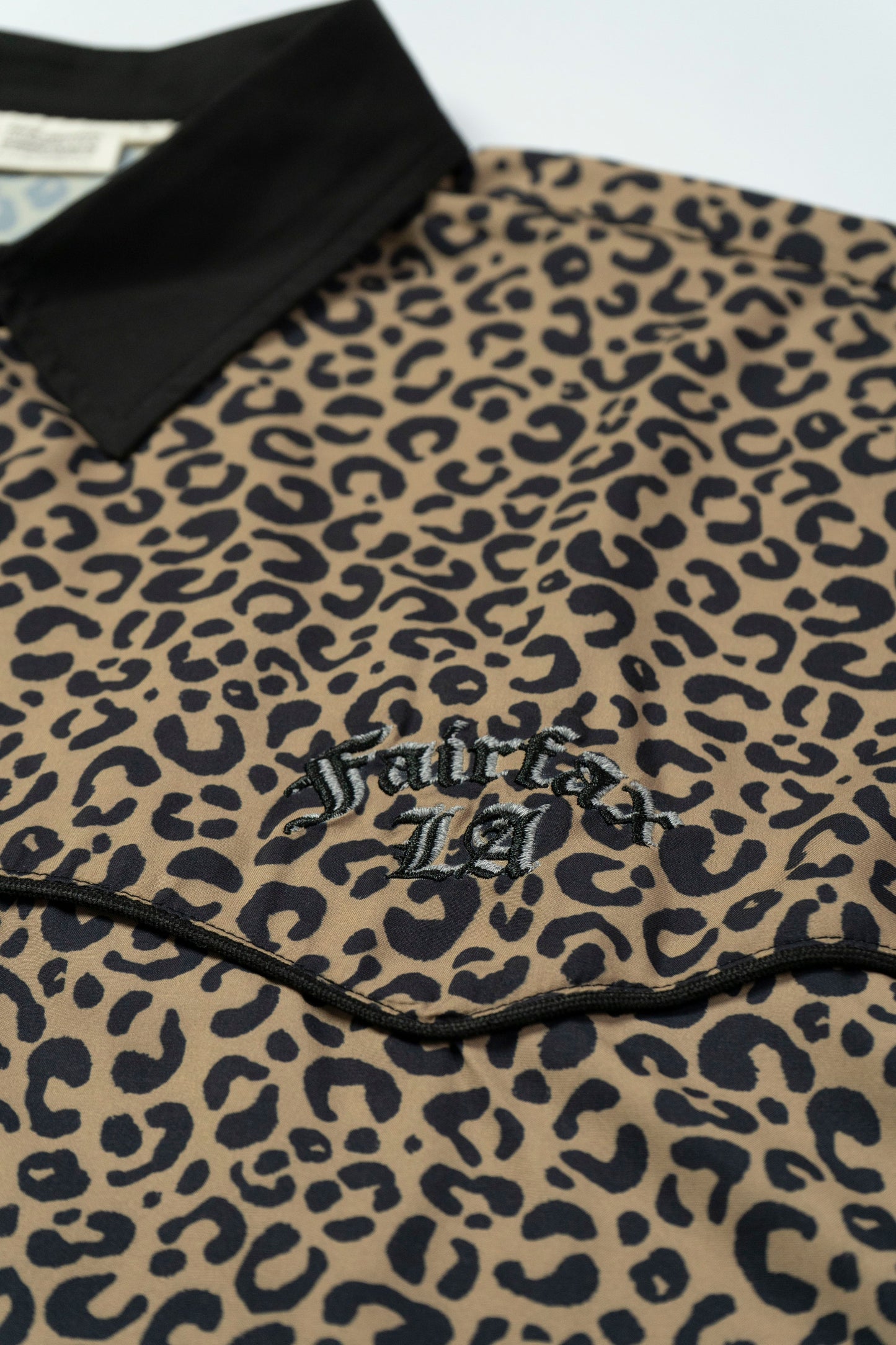 FAIRFAX WESTEN LEAPARD PRINT SHIRT