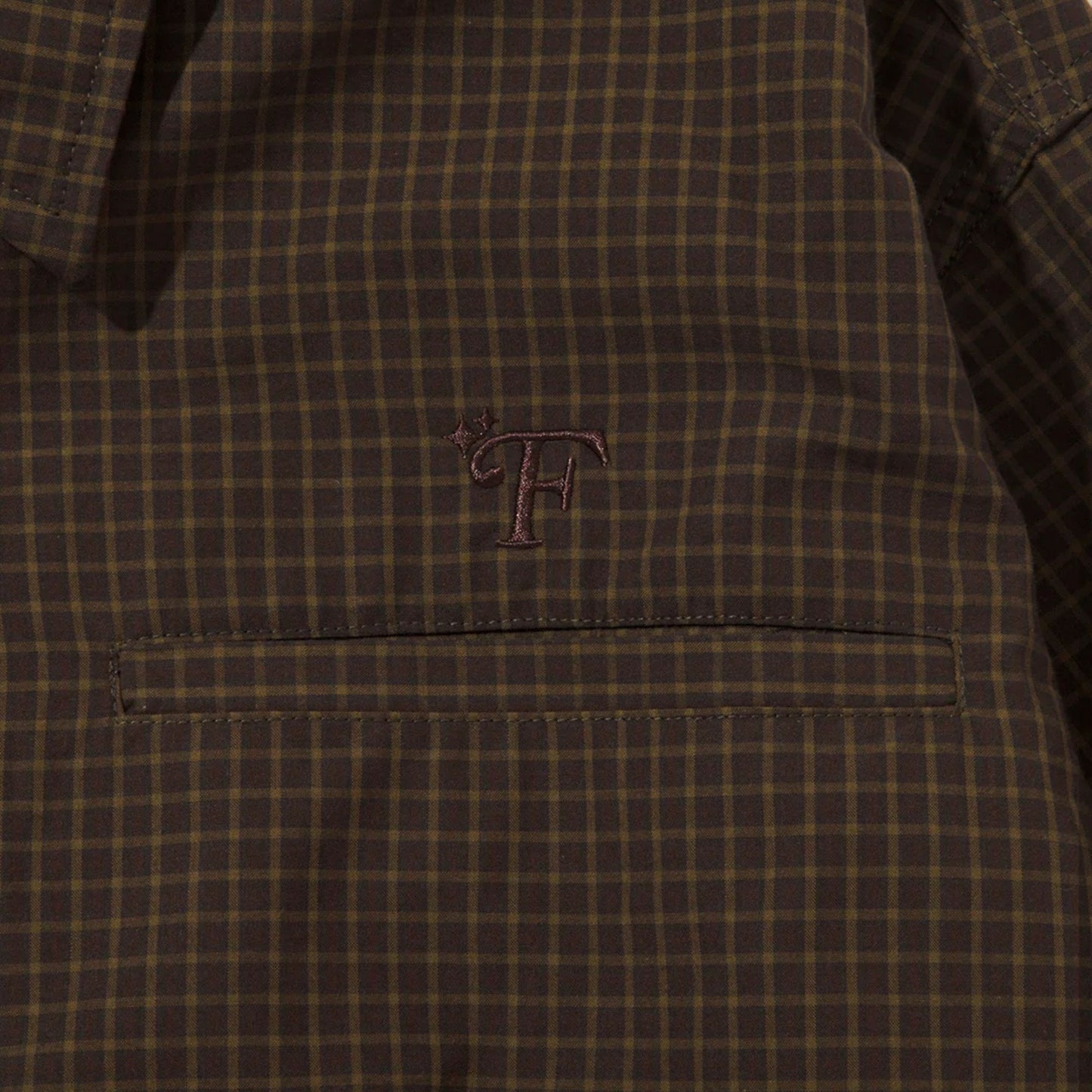 FLATLUX VAIN ZIP SHIRT "PLAID"