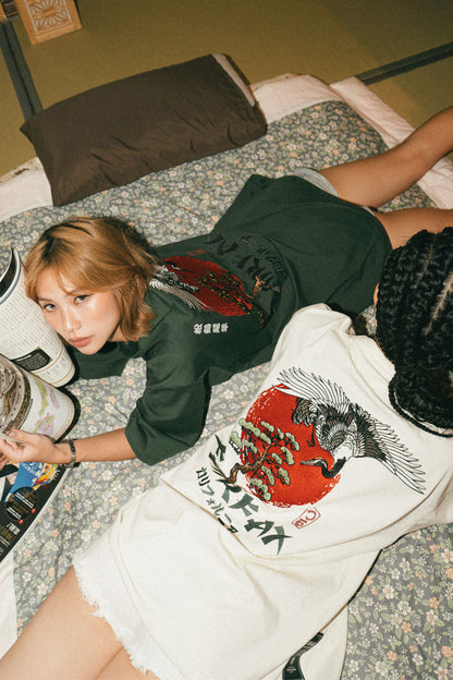 FAIRFAX CRANE EMB TEE
