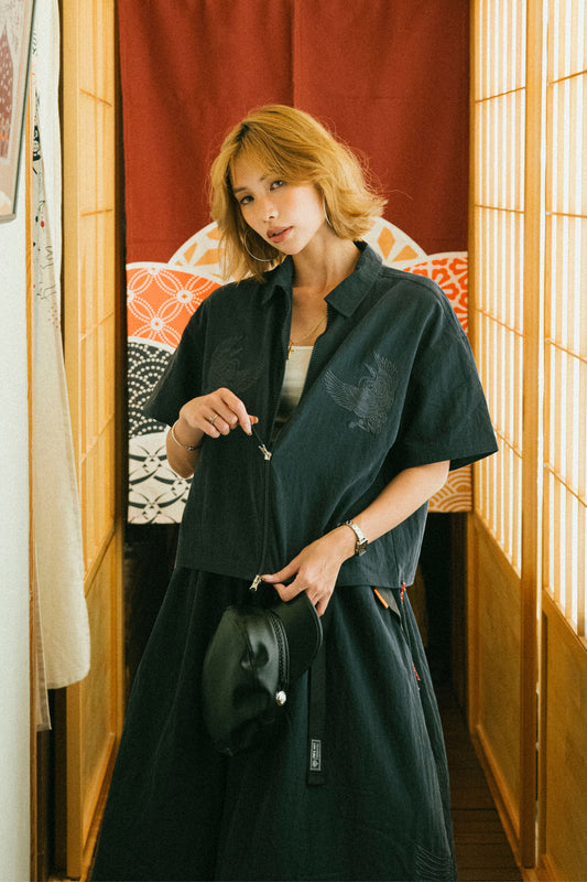 FAIRFAX CRANE EMB JACKET