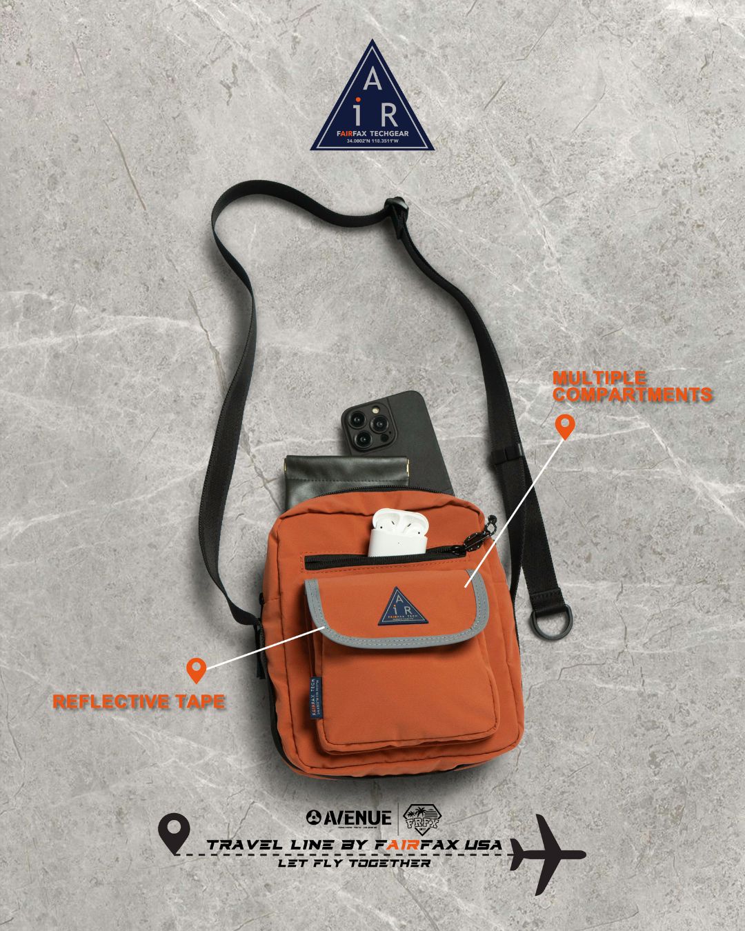 FAIRFAX SHOULDER BAG