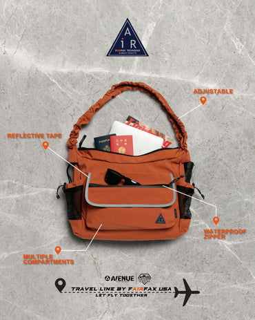 FAIRFAX DRSWSTRINGS SHOULDER BAG