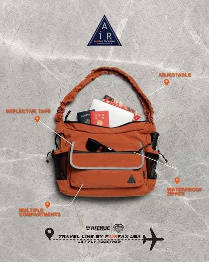 FAIRFAX DRSWSTRINGS SHOULDER BAG