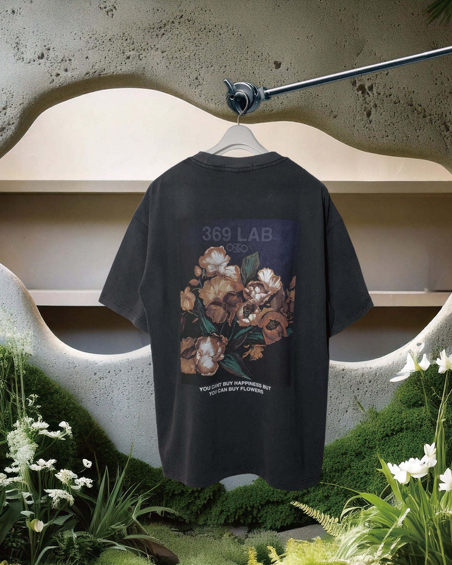 369 LAB Tulip Painting Print Tee