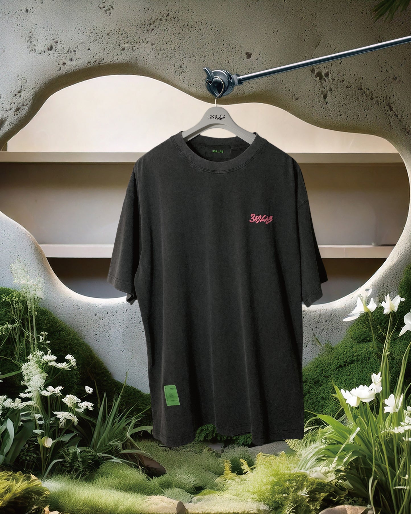 369 LAB Popcorn Flower Print Tee