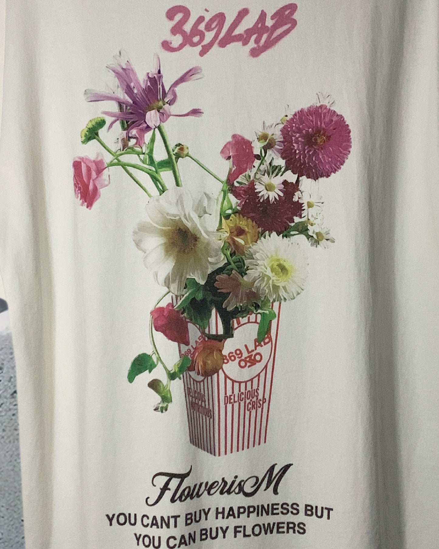 369 LAB Popcorn Flower Print Tee