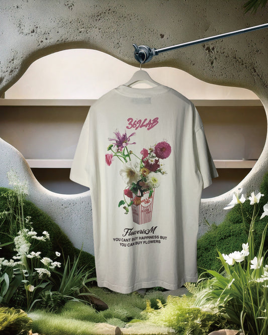 369 LAB Popcorn Flower Print Tee