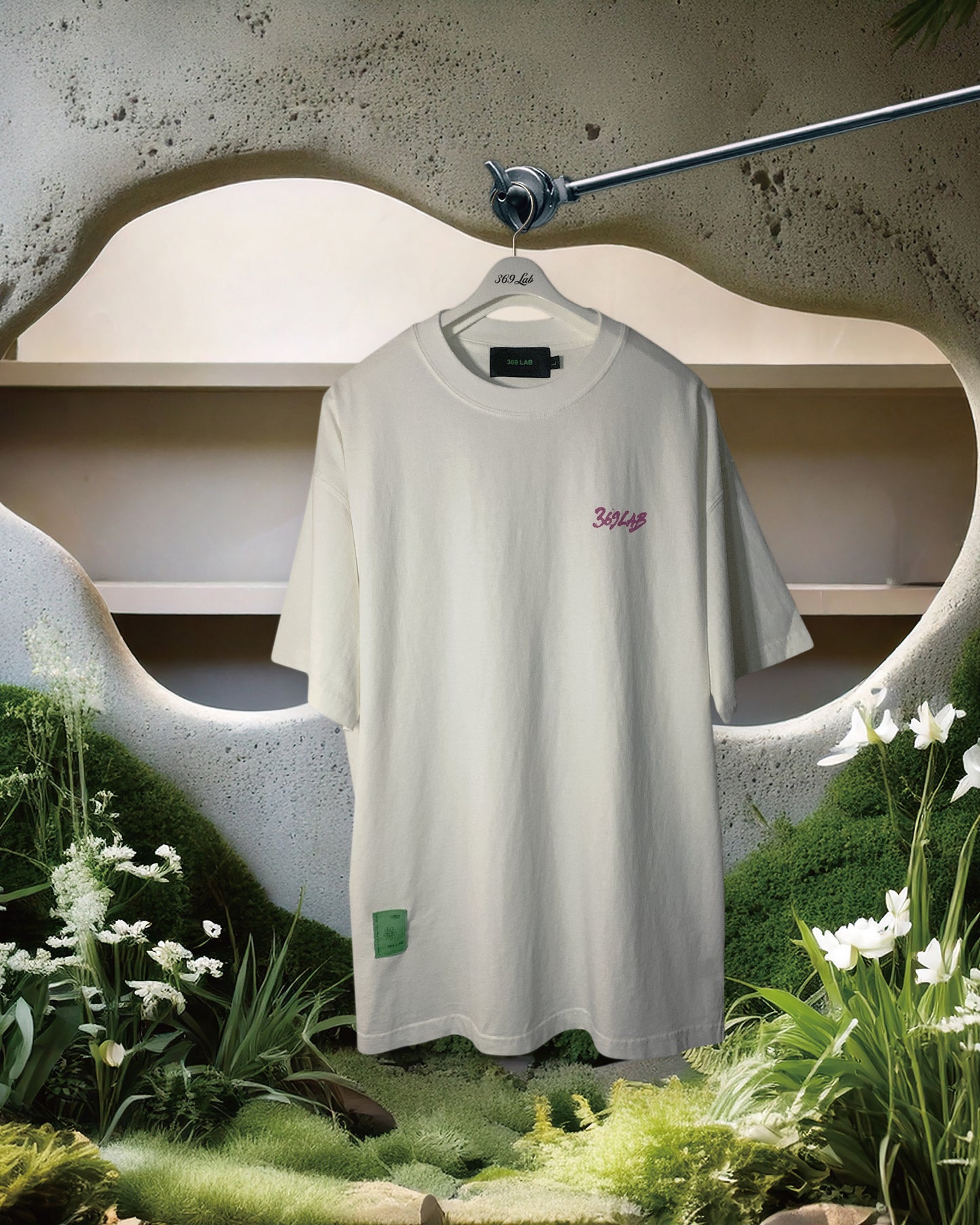 369 LAB Popcorn Flower Print Tee