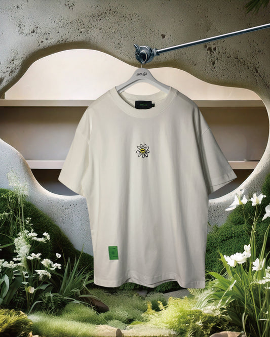 369 LAB Daisy Flower Print Tee