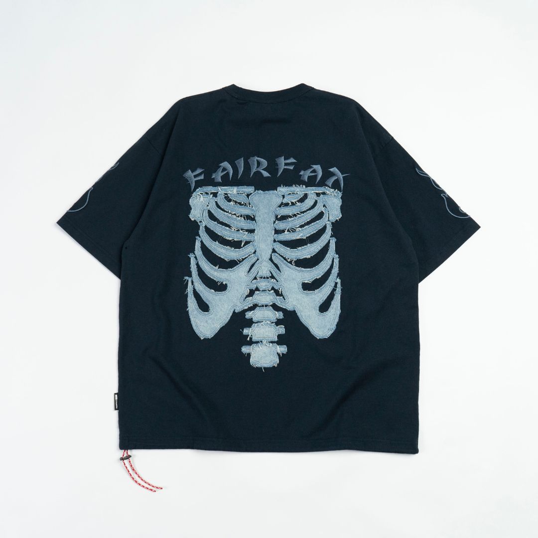 FAIRFAX WASH SKELETON EMB. TEE