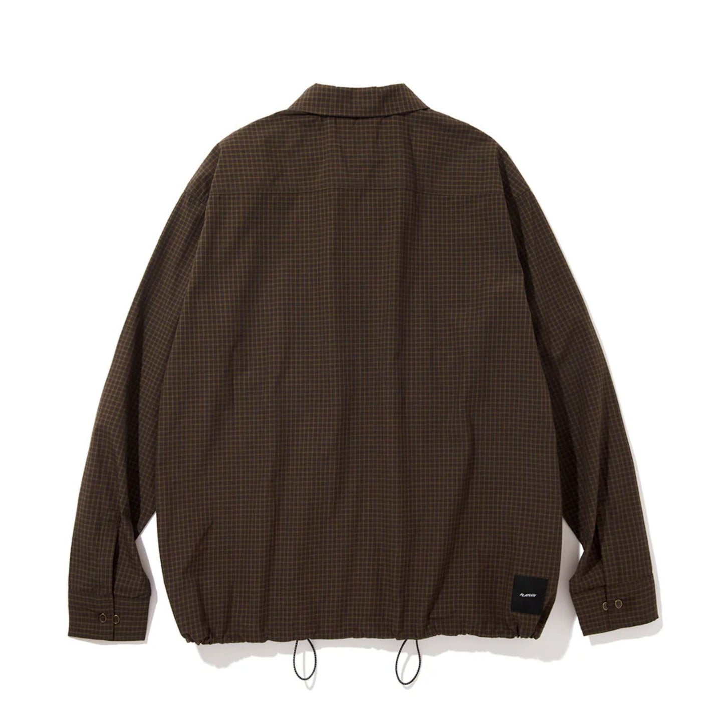 FLATLUX VAIN ZIP SHIRT "PLAID"