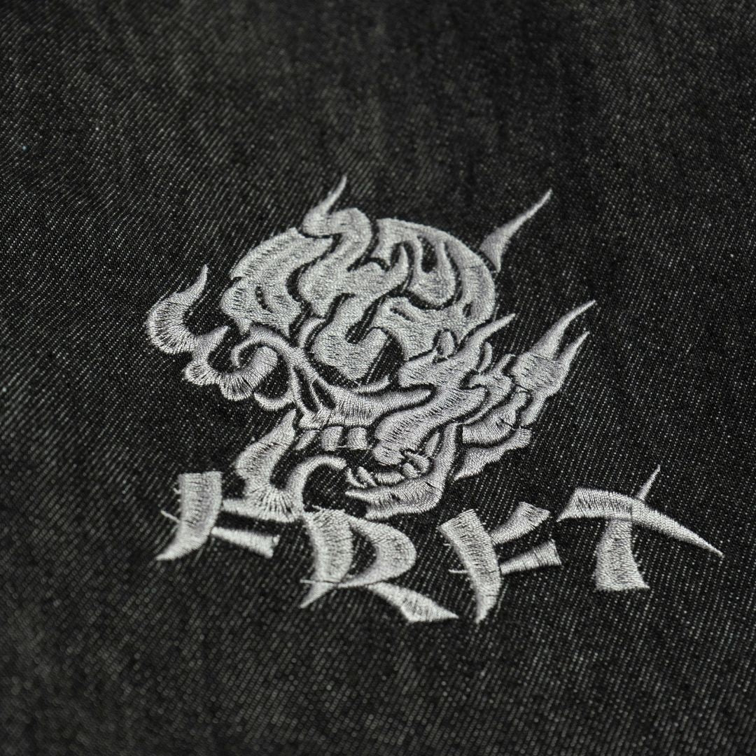 FAIRFAX YOKAI FIRE EMB DENIM SHIRT