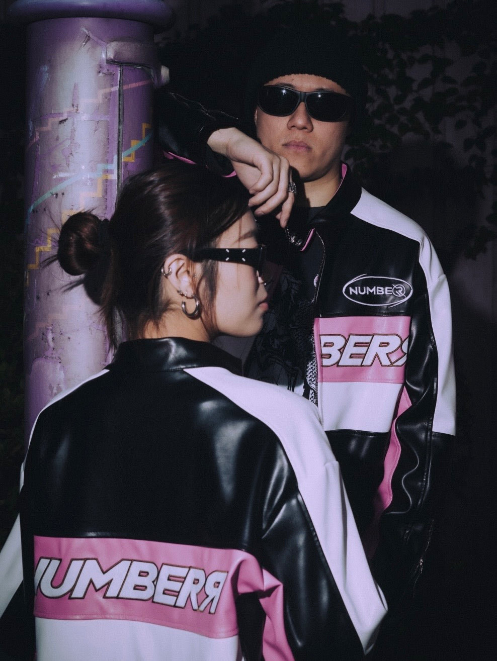 NUMBER-R Racing Leather Jacket