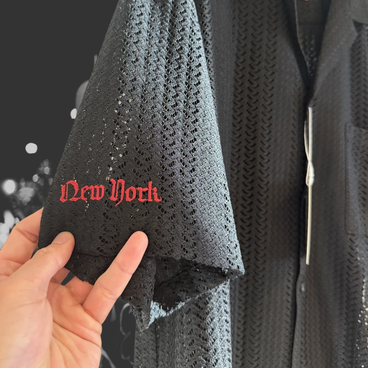 WJP × K'rooklyn KAGIAMI SS SHIRT - BLK