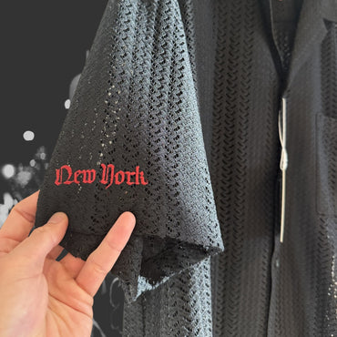 WJP × K'rooklyn KAGIAMI SS SHIRT - BLK