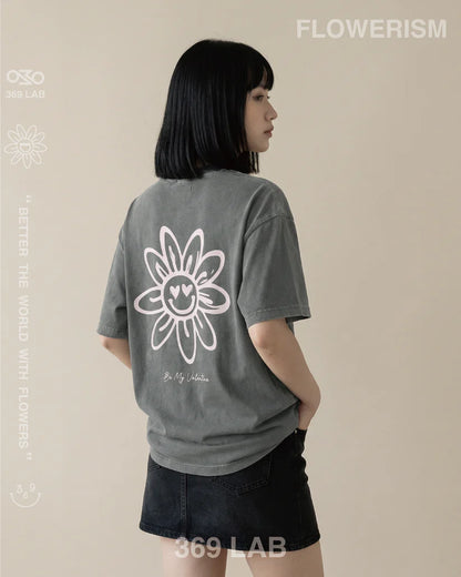 369 LAB Heart Eyes Baby Flower Tee