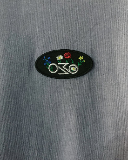 369 LAB FLORAL LOGO TEE