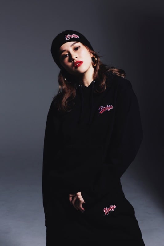 K’rooklyn LOGO HOODIE - BLACK