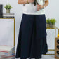 FAIRFAX PINSTRIPE PANEL DENIM SKIRT