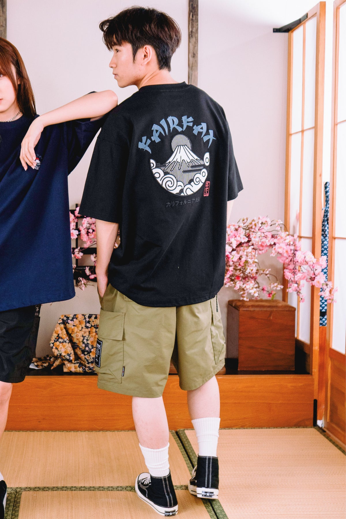 FAIRFAX FUJISAN APPLIQUE TEE
