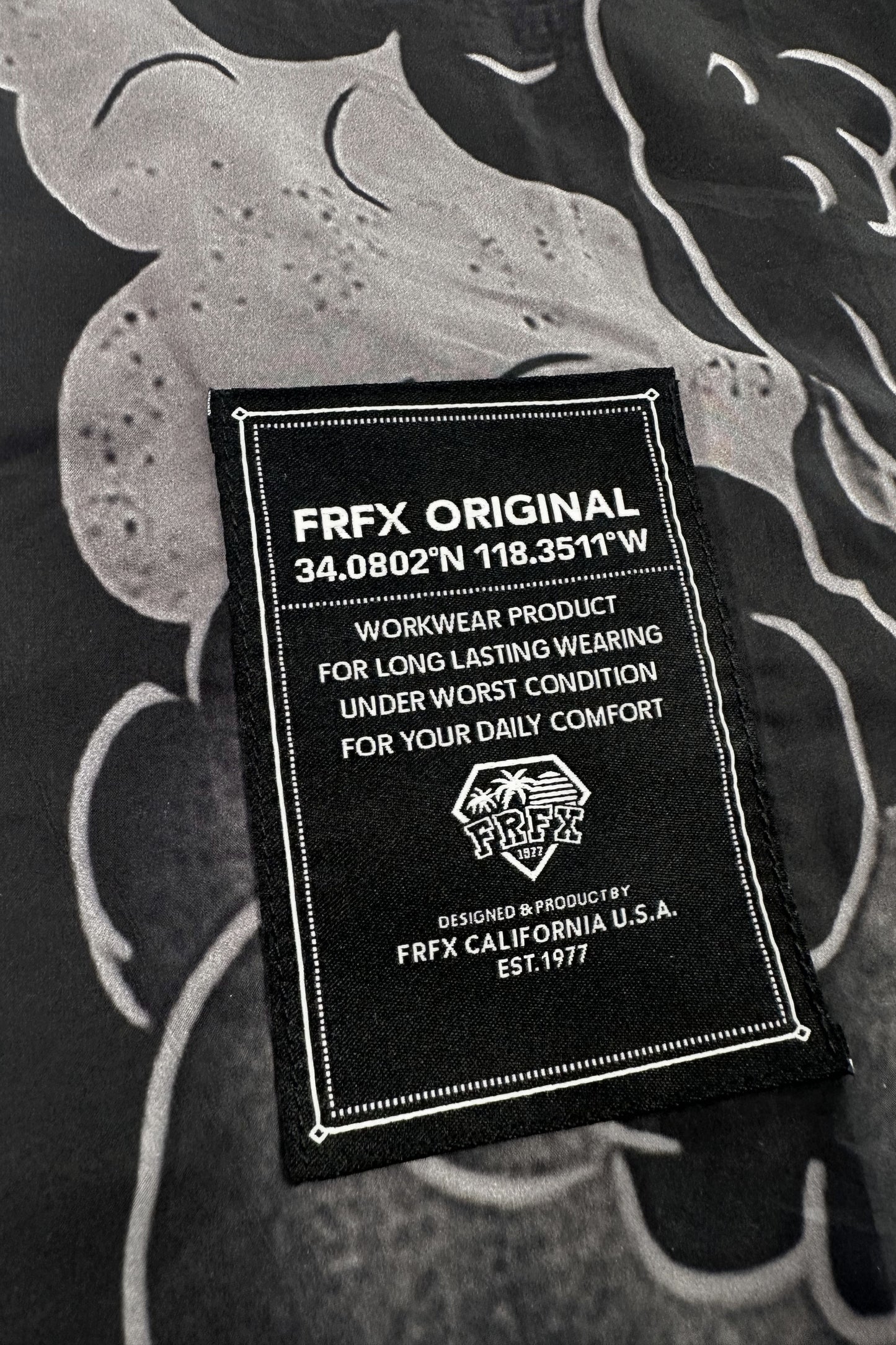 FAIRFAX OMAINU OPEN COLLAR SHIRT
