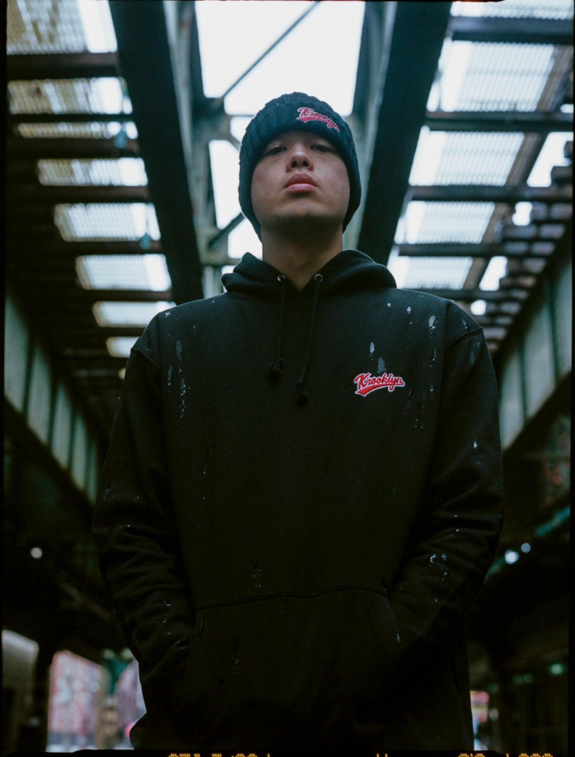 K’rooklyn LOGO HOODIE - BLACK