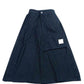 FAIRFAX PINSTRIPE PANEL DENIM SKIRT
