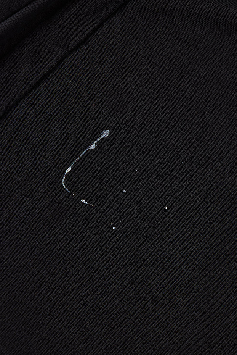 FUMBLE WASHED SWEAT PANTS - BLACK