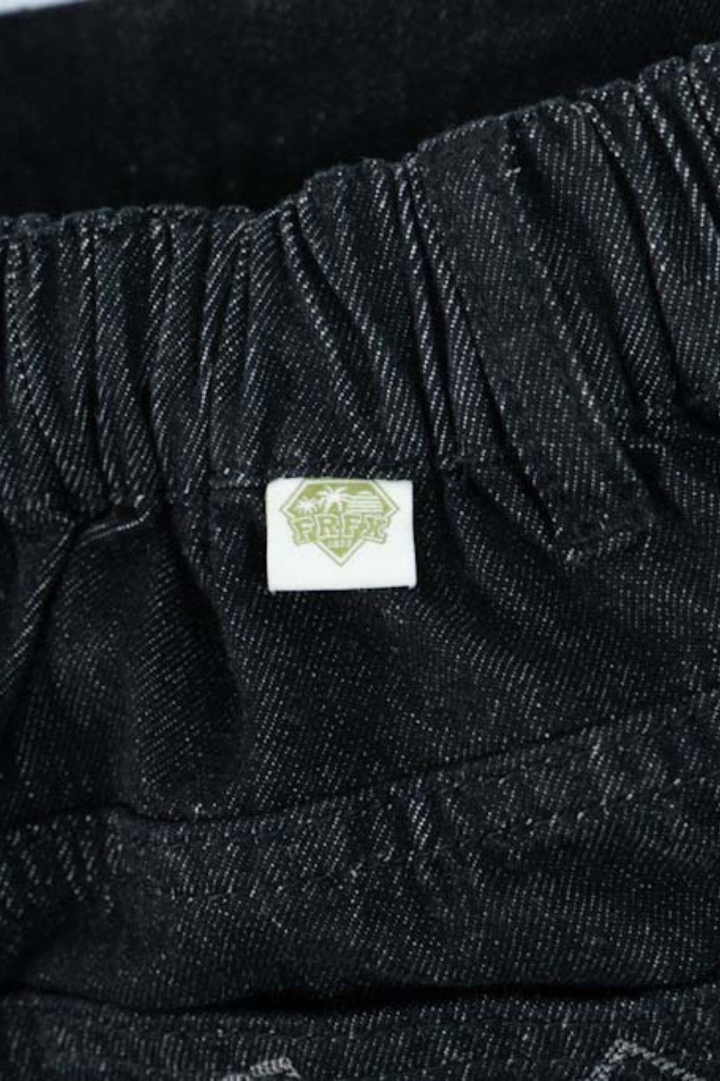 FAIRFAX PINSTRIPE PANEL DENIM SKIRT