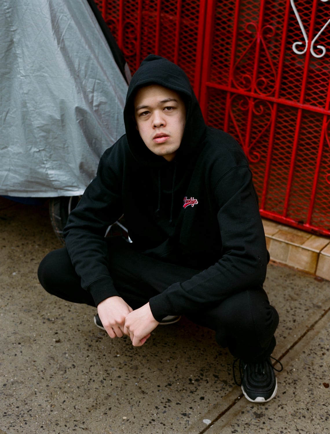 K’rooklyn LOGO HOODIE - BLACK