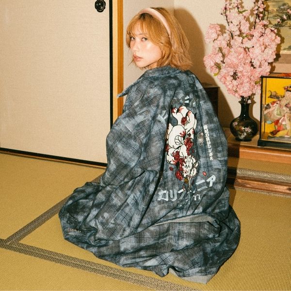 FAIRFAX CHECK DENIM KITSUNE SHIRT