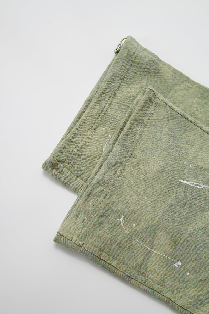 FUMBLE WASHED SWEAT PANTS - DRY LEAVES