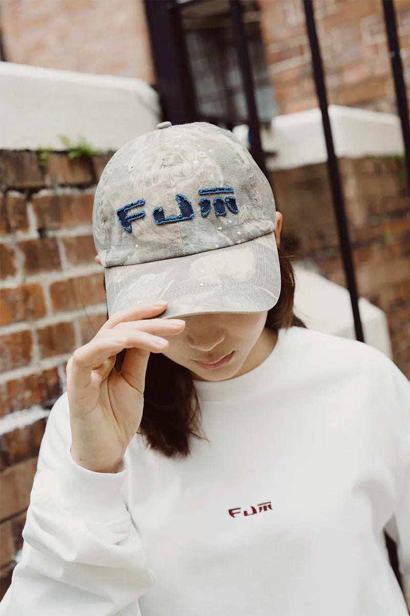 FUMBLE JAPANESE APPLIQUE CAP - DRY LEAVES