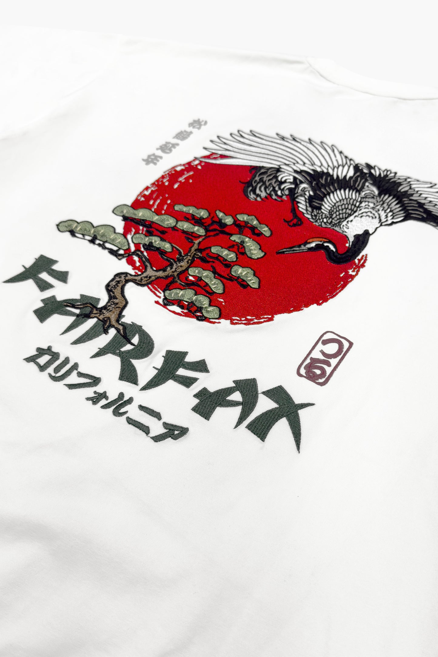FAIRFAX CRANE EMB TEE