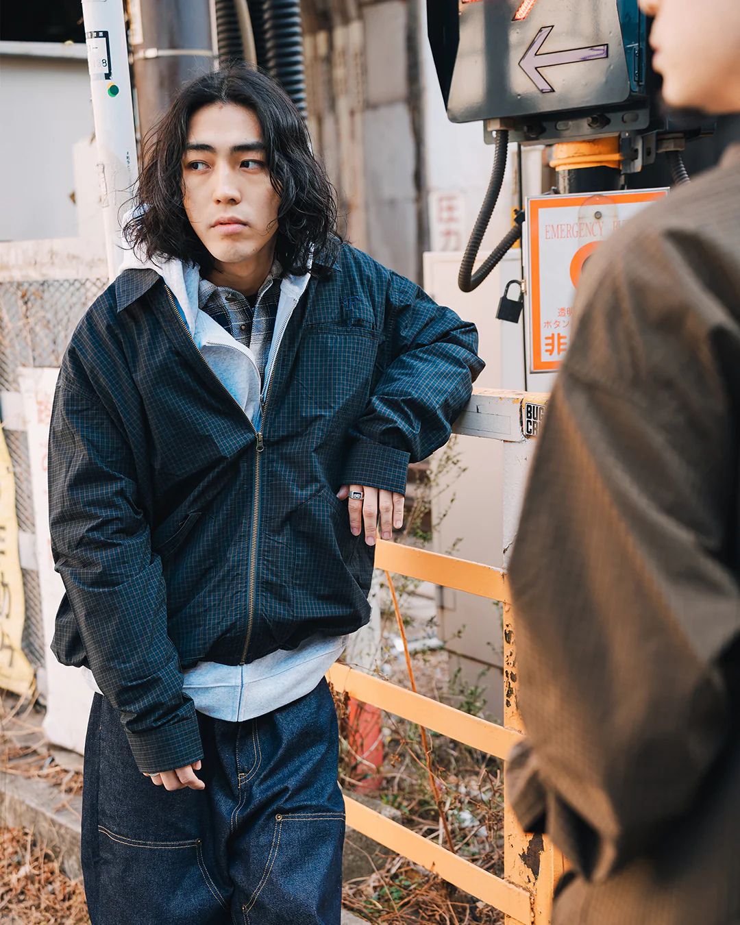 FLATLUX VAIN ZIP SHIRT "PLAID"