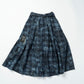 FAIRFAX CHECK DENIM KITSUNE DRESS
