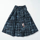 FAIRFAX CHECK DENIM KITSUNE DRESS