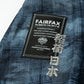 FAIRFAX CHECK DENIM KITSUNE DRESS