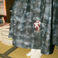 FAIRFAX CHECK DENIM KITSUNE DRESS