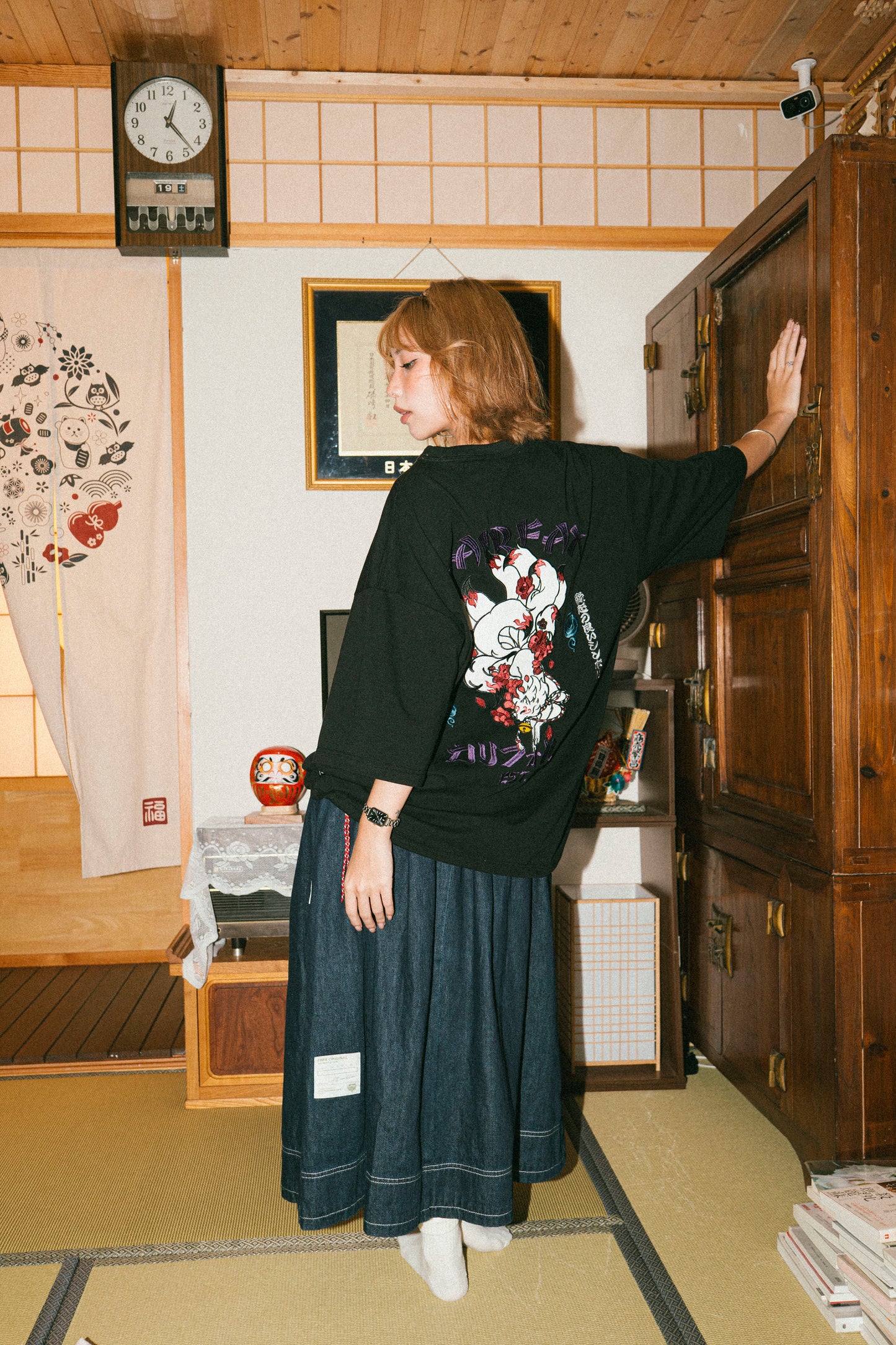 FAIRFAX KITSUNE EMB TEE