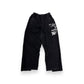 2ND CLOSET "BANDS" RECCONTRUCTED WIDE-LEG WASHED SWEATPANTS
