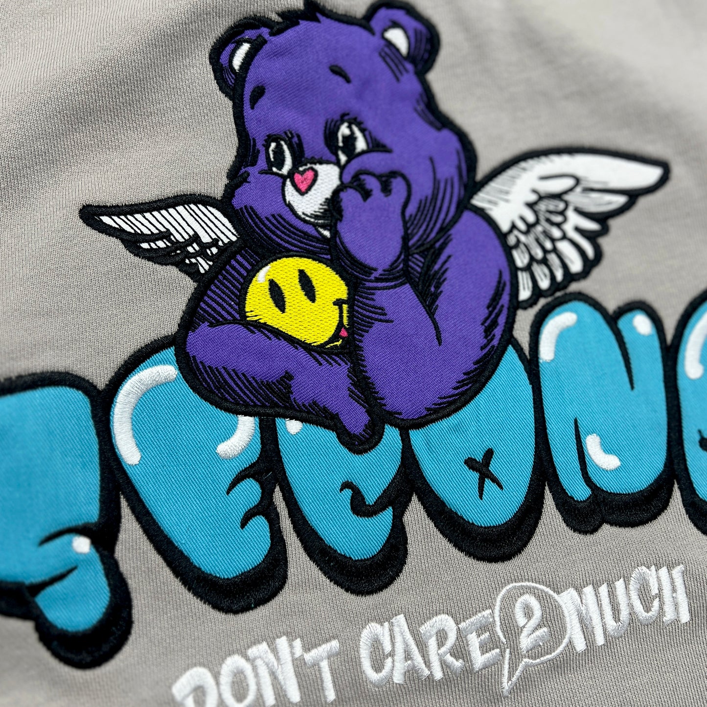 2ND CLOSET - "BABY ANGEL BEAR" APPLIQUE HOODIES
