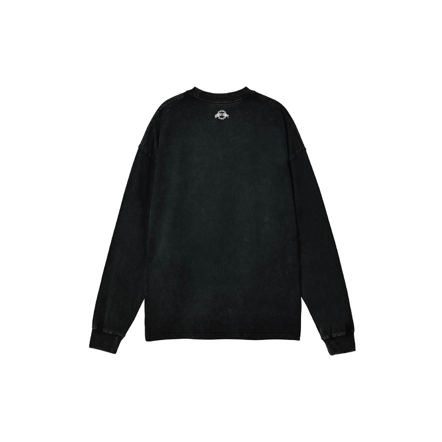 2ND CLOSET "LOVE JESUS" PRINTED WASHED L/S T-SHIRT